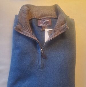 NWT Pristine 100% Black Brown 1826 Sweater XXL